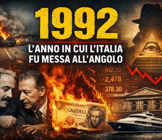 1992. L’ANNO IN CUI L’ITALIA FU MESSA ALL’ANGOLO