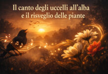 Il canto degli uccelli all’alba e il risveglio delle piante