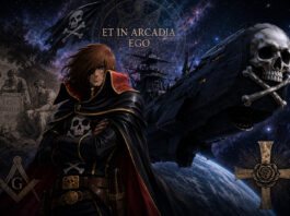 Capitan Harlock e il Segreto dell’Arcadia: il Pirata delle Stelle tra Esoterismo, Rosacroce e Simbologia Massonica