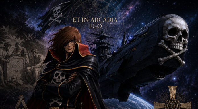 Capitan Harlock e il Segreto dell’Arcadia: il Pirata delle Stelle tra Esoterismo, Rosacroce e Simbologia Massonica